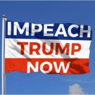 Impeach Trump Now Flag 2020 3x5Ft Banner  Blue/White/Red