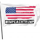 US Flag Impeach Trump Flag 2020 3x5Ft Banner White