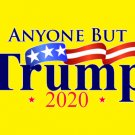 2020 Any One But Trump Flag Yellow 3x5ft