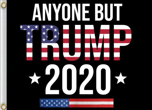 Any One But Trump Flag - USA Flag 3x5Ft