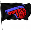 Impeach Trump Flag Black Flag 3x5Ft MAGA 2020