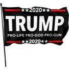 2020 Donald Trump Flag PRO-LIFE PRO-GOD PRO-GUN 3x5Ft
