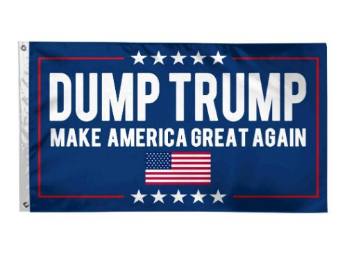 Dump Trump Flag Impeach Donald Trump 3x5Ft Banner Resist Anti Trump 2020 - 172