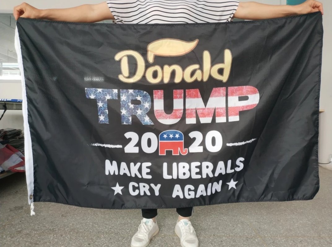 Donlad Trump 2020 Flag 3x5Ft Make Liberals Cry Again