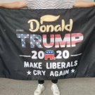 Donlad Trump 2020 Flag 3x5Ft Make Liberals Cry Again
