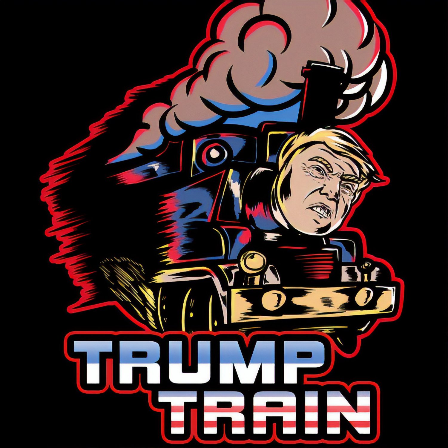 Trump Train Flag 3x5Ft