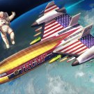 Space For One Flag - Trump Flag Polyester 3x5Ft