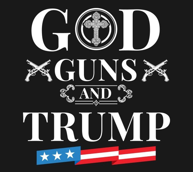God Guns And Trump Flag 3x5Ft Keep America Great President USA 2020-2024