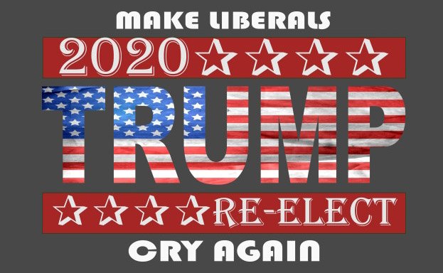 3x5Ft Make Liberals Cry Again President USA Trump 2020 Flag