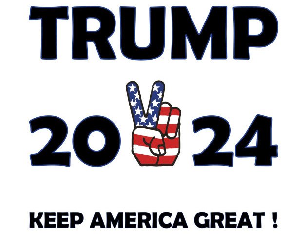 Trump 2024 Flag 3x5Ft Keep America Great President USA