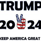 Trump 2024 Flag 3x5Ft Keep America Great President USA