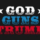 GOD GUNS TRUMP Flag 3x5Ft MAGA President USA