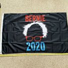 Bernie Sanders 2020 Flag Black President Feel the Burn 3'x5' Horizontal