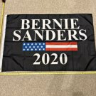 Bernie Sanders 2020 Flag BLACK President Feel the Burn Sign Poster 90 X 150cm
