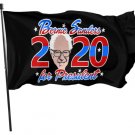 2020 Bernie Sanders Flag Black 3x5Ft Polyester Print One side