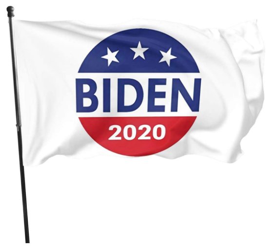 Joe 2020 Flag Biden White 3x5Ft President USA Banner Print
