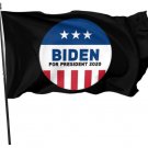 Joe Biden 2020 Flag Black Blue 3x5Ft President USA Banner