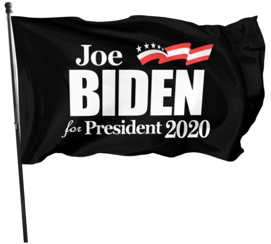 Joe Biden 2020 Flag  Black 3x5Ft President USA Banner New