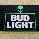 Bud Light Flag 3x5ft Black Alien Dilly Dilly Bud Poster Banner Sign Cool