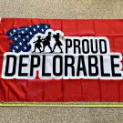 Donald Trump 3x5ft Flag Proud Deplorable Banner Poster Flags 2020