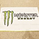 Monster Energy Flag 3x5ft Green Horizontal Power Drink Rare Poster