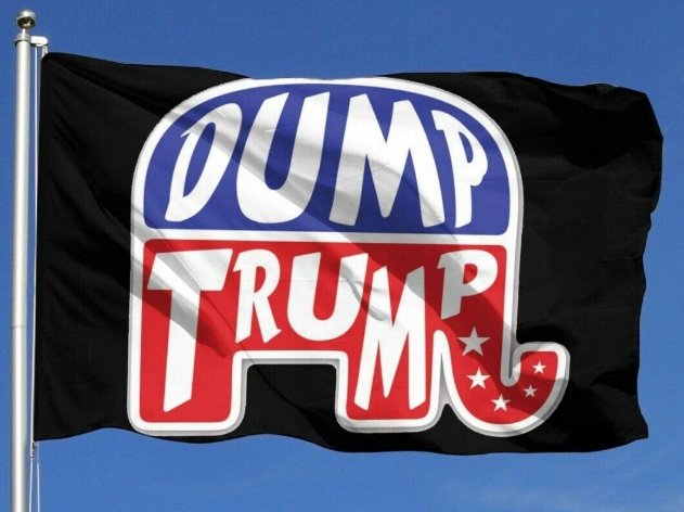 Trump 2020 Flag Dump Trump 3x5Ft Banner