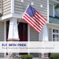 American US Flag USA Flag Polyester with Brass Grommets 3X5Ft Banner