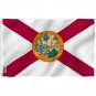 Florida State Polyester Flag - FL State Flag Polyester with Brass Grommets 3X5Ft Banner USA