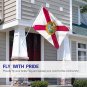 Florida State Polyester Flag - FL State Flag Polyester with Brass Grommets 3X5Ft Banner USA