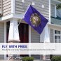 New Hampshire State Flag - New Hampshire NH Flags Polyester with Brass Grommets 3X5 Ft Banner