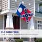 Old Georgia State Flag - Georgia 1956-2001 Flag Polyester with Brass Grommets 3X5Ft Banner USA