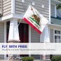 California State Flag - Calif. CA Flag Polyester with Brass Grommets 3X5Ft Banner USA