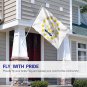 Rhode Island State Flag - Rhode Island RI Flag Polyester with Brass Grommets 3X5Ft Banner USA
