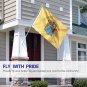 New Jersey State Flag - NewJersey NJ Flag Polyester with Brass Grommets 3X5Ft Banner USA