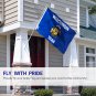 Wisconsin State Flag - Wisconsin WI Flag with Brass Grommets 3X5Ft Banner USA