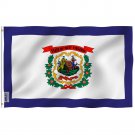 West Virginia State Flag - West Virginia WV Flag with Brass Grommets 3X5Ft Banner USA
