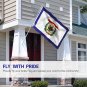 West Virginia State Flag - West Virginia WV Flag with Brass Grommets 3X5Ft Banner USA
