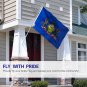 Pennsylvania State Flag - Pennsylvania PA Flag with Brass Grommets 3X5Ft Banner USA
