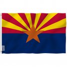 Arizona State Polyester Flag - Arizona AZ State Flag with Brass Grommets 3X5Ft Banner USA