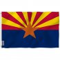 Arizona State Polyester Flag - Arizona AZ State Flag with Brass Grommets 3X5Ft Banner USA