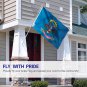 North Dakota State Flag - North Dakota ND Flag with Brass Grommets 3X5Ft Banner USA