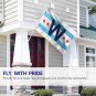 Chicago Cub Win Combo Flag - Chicago City W Wrigley Field Flag with Brass Grommets 3X5Ft Banner USA