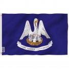 Louisiana State Flag - Louisiana LA Flag with Brass Grommets 3X5Ft Banner USA