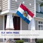 Missouri State Flag - Missouri MO Flag with Brass Grommets 3X5Ft Banner USA