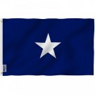 Fly Breeze 3×5 Foot Bonnie Blue Flag with Brass Grommets 3X5Ft Banner USA