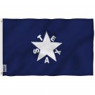 Fly Breeze Zavala De Lorenzo Texas Flag with Brass Grommets 3X5Ft Banner USA
