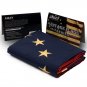 Tea-Stained Betsy Ross Flag with Brass Grommets 3X5Ft Banner USA