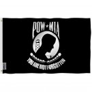 Fly Breeze POW MIA Polyester Flag with Brass Grommets 3X5Ft Banner USA