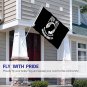 Fly Breeze POW MIA Polyester Flag with Brass Grommets 3X5Ft Banner USA