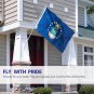 Fly Breeze US Air Force Flag with Brass Grommets 3X5Ft Banner USA Polyester